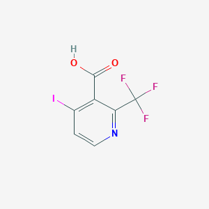 molecular formula C7H3F3INO2 B1502560 4-Iodo-2-(trifluoromethyl)nicotinic acid CAS No. 749875-19-2