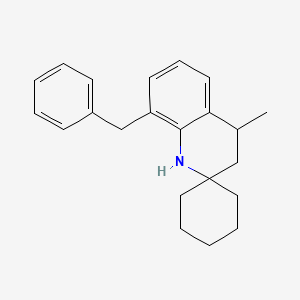 8'-benzyl-4'-methyl-3',4'-dihydro-1'H-spiro[cyclohexane-1,2'-quinoline]