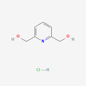 molecular formula C7H10ClNO2 B1502581 2,6-Bis(hydroxymethyl)pyridine hydrochloride CAS No. 21197-76-2