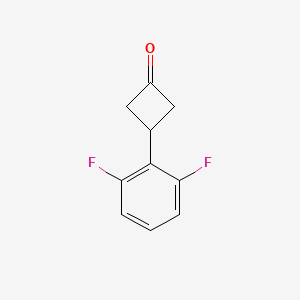 molecular formula C10H8F2O B1502600 3-(2,6-Difluoro-phenyl)-cyclobutanone 