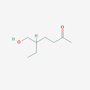 5-(Hydroxymethyl)heptan-2-one