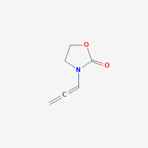 molecular formula C6H7NO2 B1502620 3-(1,2-Propadienyl)-2-oxazolidinone CAS No. 250728-91-7