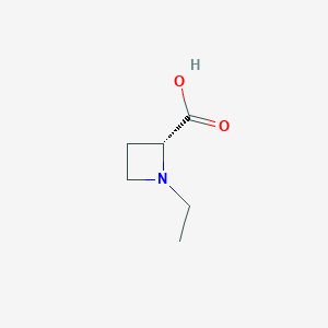 (2R)-1-Ethylazetidine-2-carboxylic acid