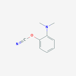 molecular formula C9H10N2O B1502645 2-(Dimethylamino)phenyl cyanate CAS No. 599185-07-6