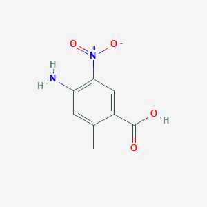 molecular formula C8H8N2O4 B1502654 4-Amino-2-methyl-5-nitrobenzoic acid 