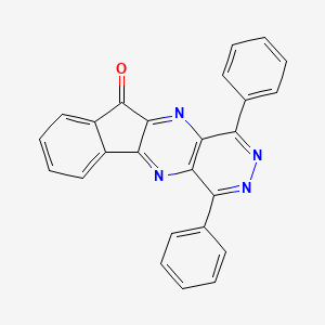 4,7-diphenyl-2,5,6,9-tetrazatetracyclo[8.7.0.03,8.011,16]heptadeca-1,3(8),4,6,9,11,13,15-octaen-17-one