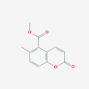 molecular formula C12H10O4 B1502715 Methyl 6-methyl-2-oxo-2H-chromene-5-carboxylate CAS No. 791856-36-5