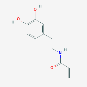 molecular formula C11H13NO3 B1502722 N-(3,4-Dihydroxyphenethyl)acrylamide 
