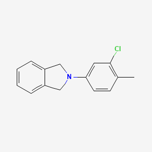 2-(3-chloro-4-methylphenyl)-2,3-dihydro-1H-isoindole