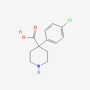 molecular formula C12H14ClNO2 B1502798 4-(4-Chlorophenyl)piperidine-4-carboxylic acid CAS No. 760943-97-3