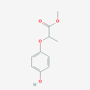 B150280 Methyl 2-(4-hydroxyphenoxy)propanoate CAS No. 60075-04-9