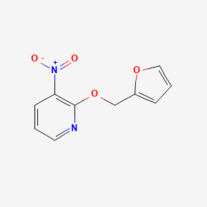 molecular formula C10H8N2O4 B1502804 2-(Furan-2-ylmethoxy)-3-nitropyridine CAS No. 1065484-85-6