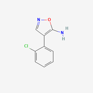 4-(2-Chloro-phenyl)-isoxazol-5-ylamine