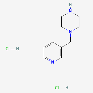 molecular formula C10H17Cl2N3 B1502817 1-(Pyridin-3-ylmethyl)piperazine dihydrochloride CAS No. 1158392-64-3