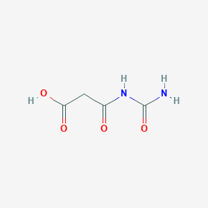 molecular formula C4H6N2O4 B150286 3-Oxo-3-ureidopropanoic acid CAS No. 542-07-4
