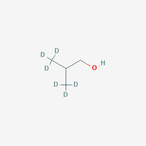molecular formula C4H10O B1502862 3,3,3-Trideuterio-2-(trideuteriomethyl)propan-1-ol CAS No. 72182-69-5
