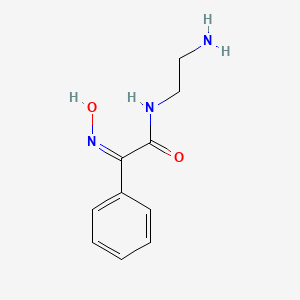 (2Z)-N-(2-aminoethyl)-2-(hydroxyimino)-2-phenylethanamide