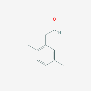 molecular formula C10H12O B1502933 2-(2,5-二甲基苯基)乙醛 CAS No. 433230-57-0