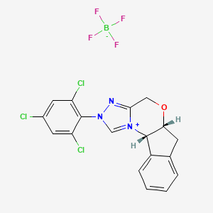 molecular formula C18H13BCl3F4N3O B1502935 RoNHC-A 