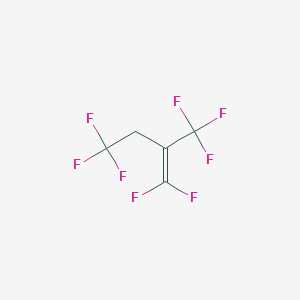 molecular formula C5H2F8 B1502990 1,1,4,4,4-五氟-2-(三氟甲基)丁-1-烯 CAS No. 400-17-9