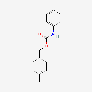 molecular formula C15H19NO2 B15030176 (4-Methylcyclohex-3-en-1-yl)methyl phenylcarbamate 