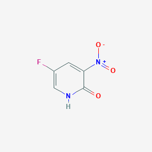 molecular formula C5H3FN2O3 B150303 5-氟-2-羟基-3-硝基吡啶 CAS No. 136888-20-5