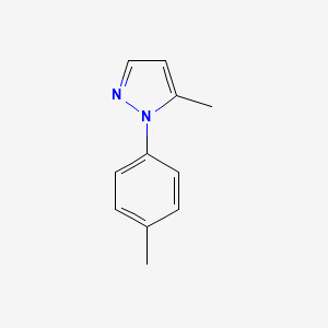 molecular formula C11H12N2 B1503035 5-Methyl-1-(p-tolyl)-1H-pyrazole CAS No. 828-87-5