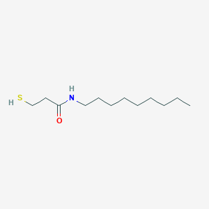 molecular formula C12H25NOS B1503037 3-巯基-N-壬基丙酰胺 CAS No. 228716-16-3