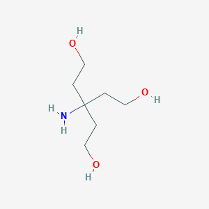 molecular formula C7H17NO3 B150304 Tris(hydroxyethyl)aminomethane CAS No. 125361-02-6