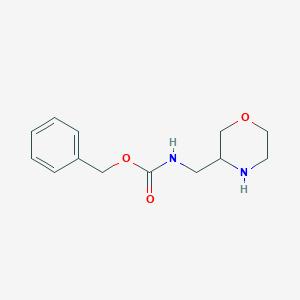molecular formula C13H18N2O3 B1503040 Benzyl (morpholin-3-ylmethyl)carbamate CAS No. 1154870-85-5
