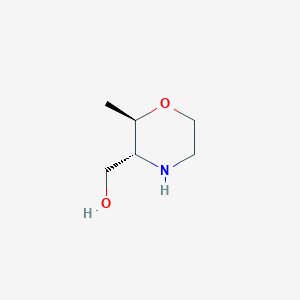 molecular formula C6H13NO2 B1503042 (2R,3R)-2-methyl-3-Morpholinemethanol CAS No. 744196-64-3