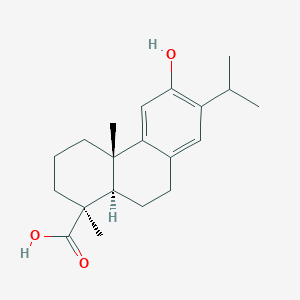 molecular formula C20H28O3 B150306 Lambertic acid CAS No. 55051-96-2