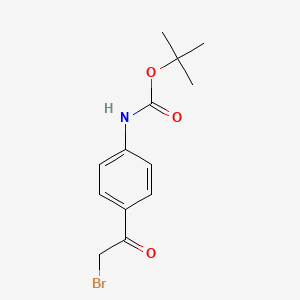 tert-Butyl (4-(2-bromoacetyl)phenyl)carbamate