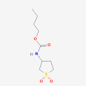 (1,1-Dioxo-tetrahydro-1lambda*6*-thiophen-3-yl)-carbamic acid butyl ester