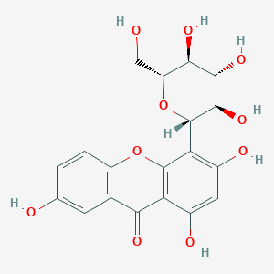 molecular formula C19H18O10 B150309 Lancerin CAS No. 81991-99-3