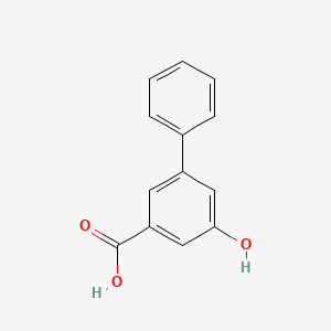 molecular formula C13H10O3 B1503092 5-羟基-3-苯基苯甲酸 CAS No. 35489-88-4