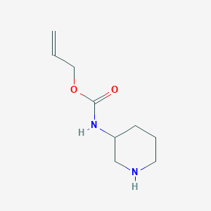 molecular formula C9H16N2O2 B1503102 Piperidin-3-YL-carbamic acid allyl ester CAS No. 885274-85-1