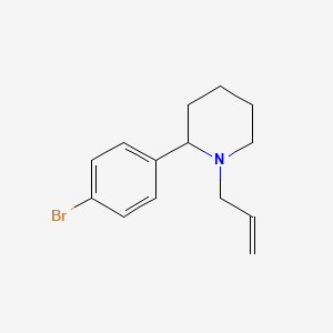molecular formula C14H18BrN B1503103 1-Allyl-2-(4-bromo-phenyl)-piperidine CAS No. 885274-86-2