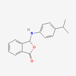 3-{[4-(propan-2-yl)phenyl]amino}-2-benzofuran-1(3H)-one