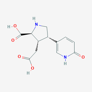 molecular formula C12H14N2O5 B150312 Acromelic acid C CAS No. 133740-47-3