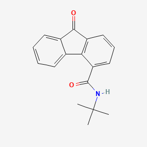 n4-(Tert-butyl)-9-oxo-9h-fluorene-4-carboxamide