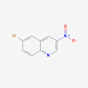 molecular formula C9H5BrN2O2 B1503131 6-Bromo-3-nitroquinoline CAS No. 36255-28-4