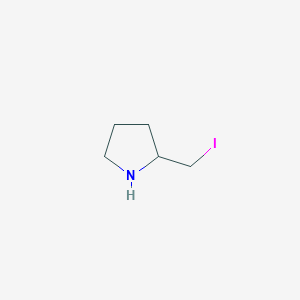 molecular formula C5H10IN B1503133 2-(Iodomethyl)pyrrolidine CAS No. 5831-73-2