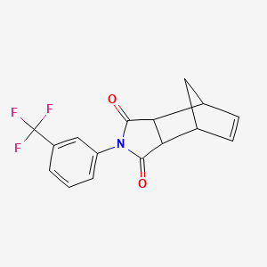 2-[3-(trifluoromethyl)phenyl]-3a,4,7,7a-tetrahydro-1H-4,7-methanoisoindole-1,3(2H)-dione