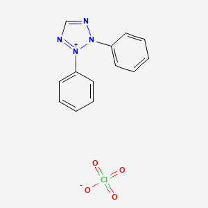 molecular formula C13H11ClN4O4 B1503148 2,3-Diphenyltetrazolium perchlorate 