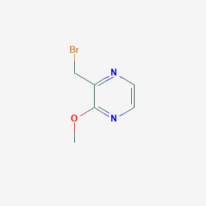 molecular formula C6H7BrN2O B1503151 2-(Bromomethyl)-3-methoxypyrazine CAS No. 944317-85-5