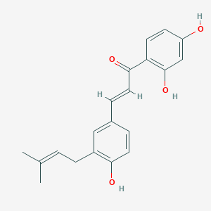 molecular formula C20H20O4 B150316 甘草黄查耳酮 A CAS No. 202815-28-9