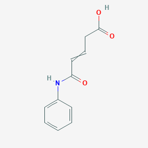 molecular formula C11H11NO3 B1503162 5-Anilino-5-oxo-3-pentenoic acid 