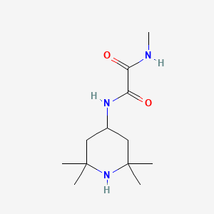 N-methyl-N'-(2,2,6,6-tetramethylpiperidin-4-yl)ethanediamide