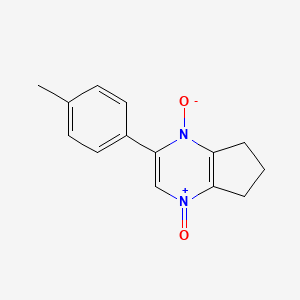 2-(4-methylphenyl)-6,7-dihydro-5H-cyclopenta[b]pyrazine 1,4-dioxide